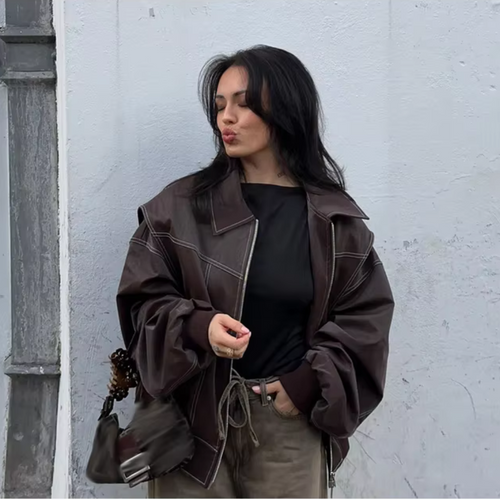 Echoarchiv | Große Jacke mit Reißverschluss