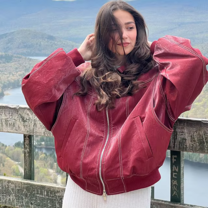 Echoarchiv | Große Jacke mit Reißverschluss