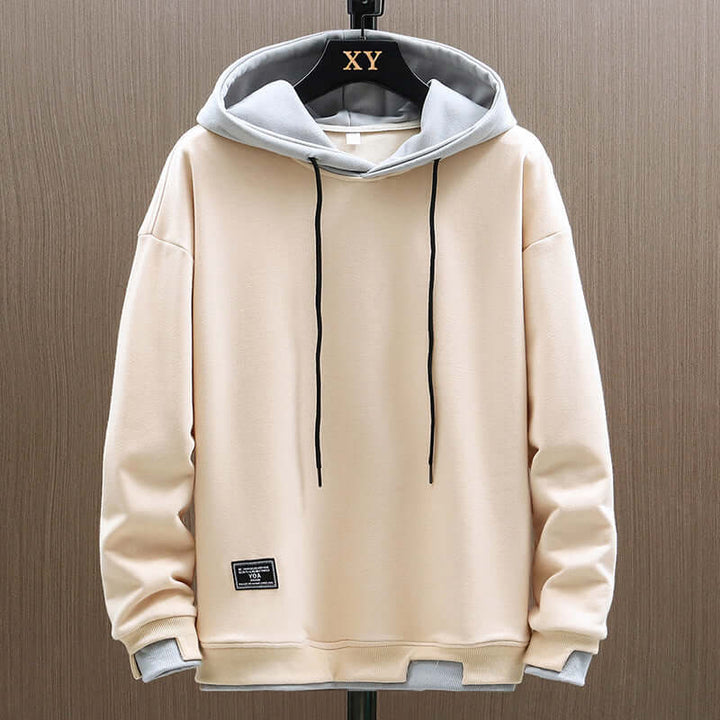 Echoarchiv | Herren Hoodie aus weichem Baumwollstoff für Frühling und Herbst
