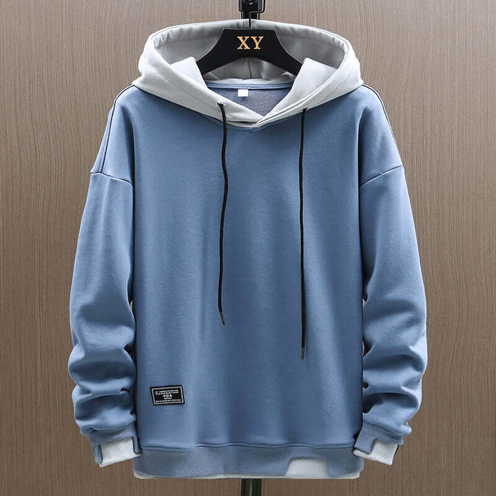 Echoarchiv | Herren Hoodie aus weichem Baumwollstoff für Frühling und Herbst