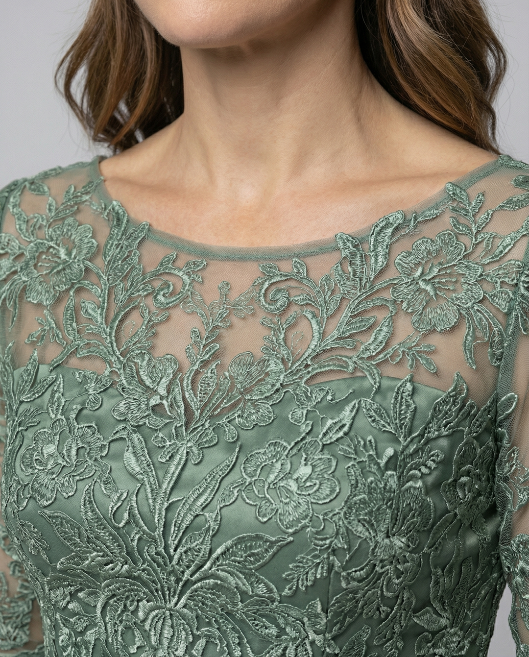 Luftiges Elegantes Midi Kleid