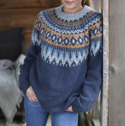 Echoarchiv | Pullover - Gemütlicher nordischer Strickpullover