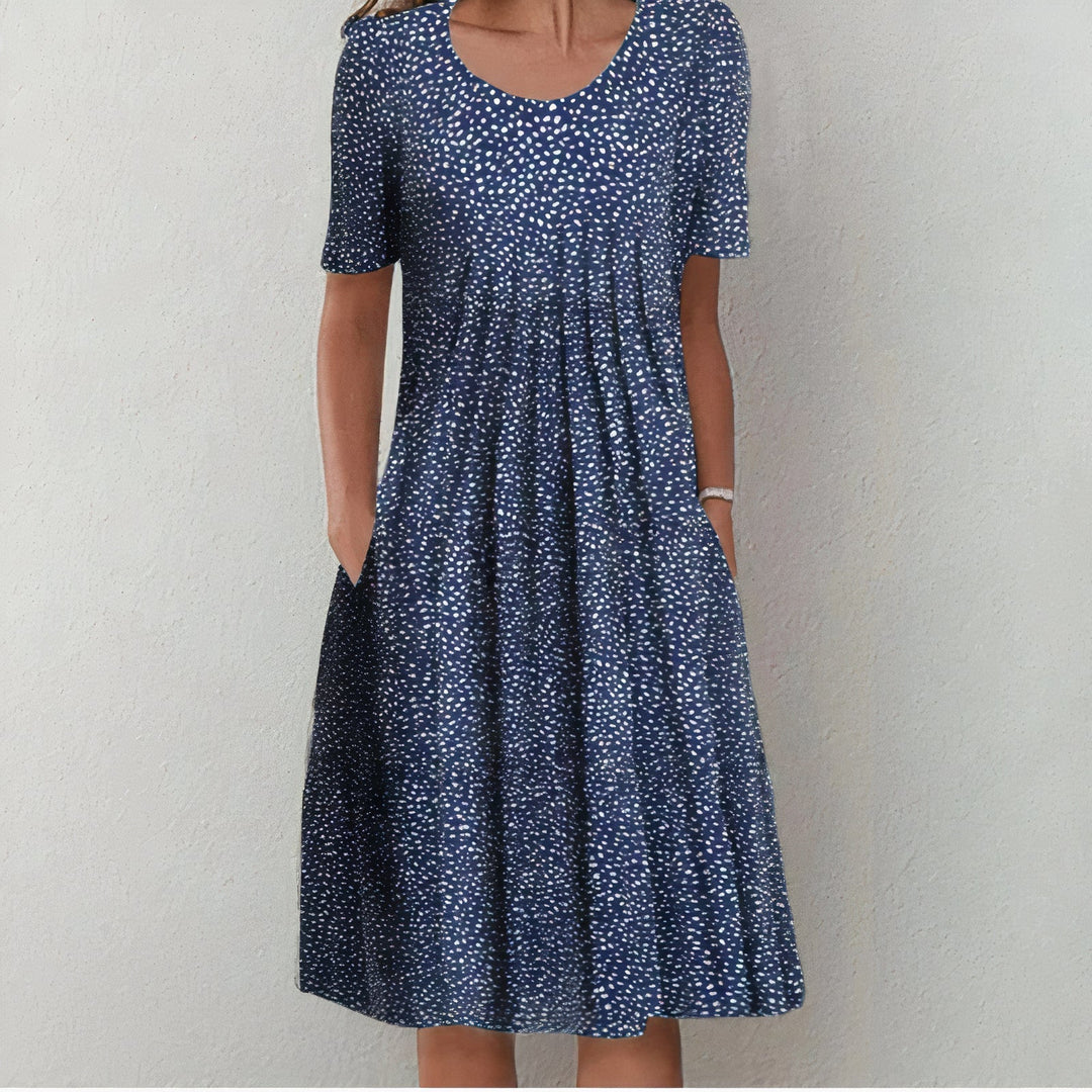 Elegantes Kleid aus weichem MischgewEchoarchive