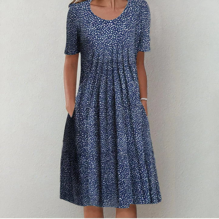Elegantes Kleid aus weichem MischgewEchoarchive