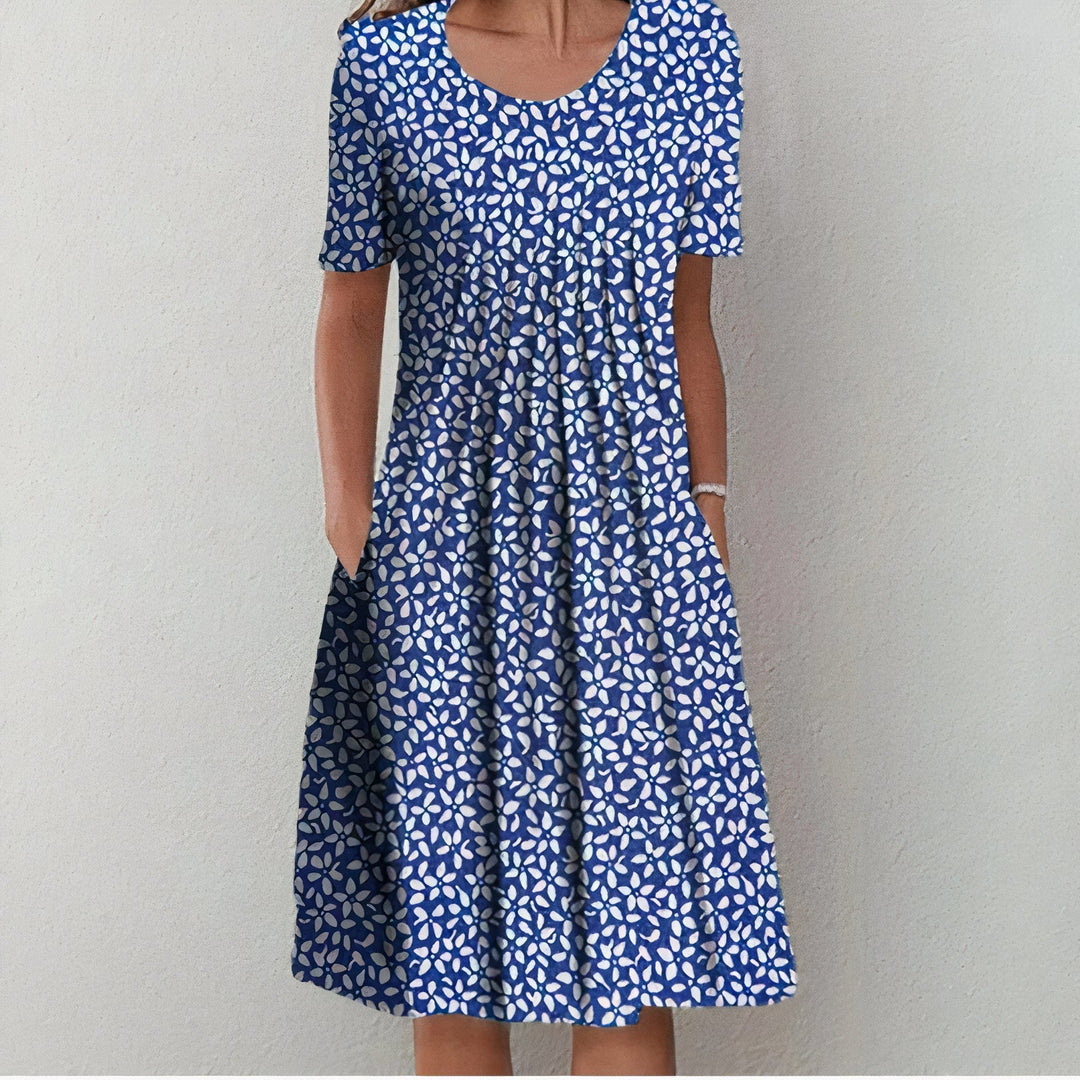 Elegantes Kleid aus weichem MischgewEchoarchive