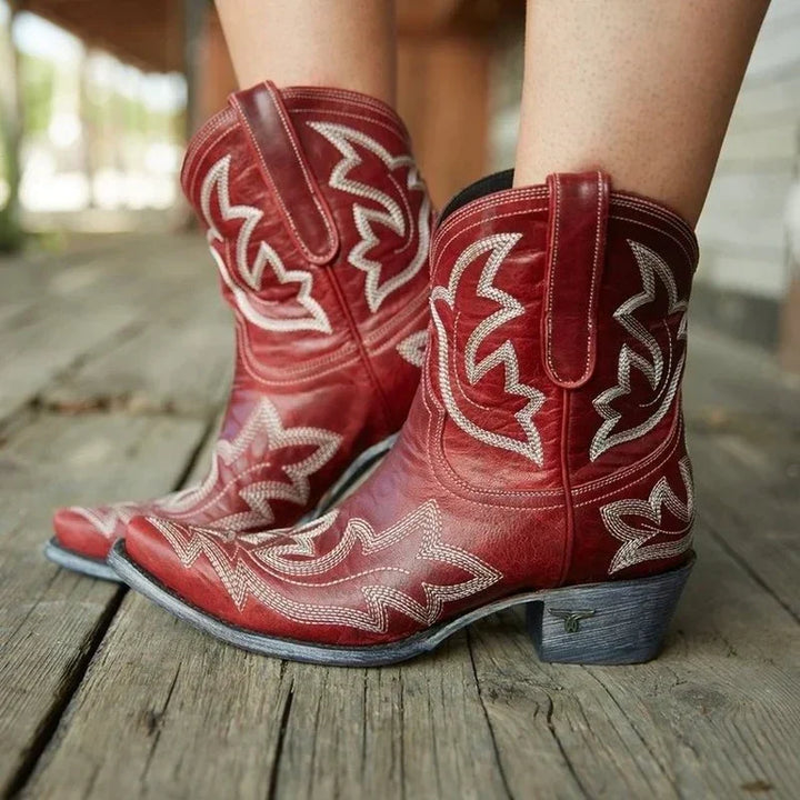 Echoarchiv | Cowboy-Stiefel aus Leder Laurice