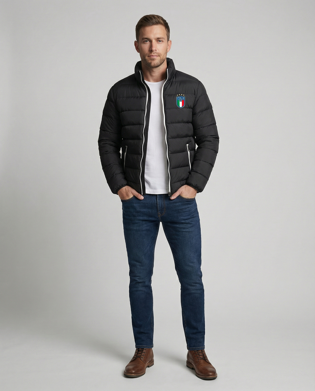 Echoarchiv | Ultraleichte gesteppte Winterjacke für Herren