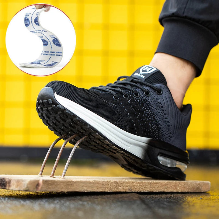 Unisex Sicherheitsschuhe S1 mit Stahlkappe und Kevlar-Zwischensohle Echoarchiv