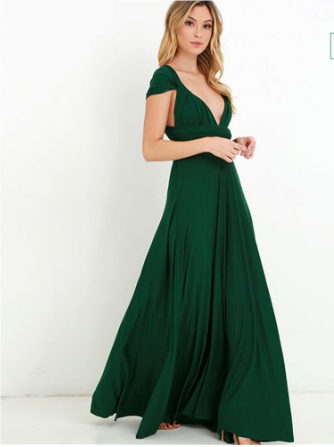 Echoarchiv | Elegantes Baumwoll Wickelkleid