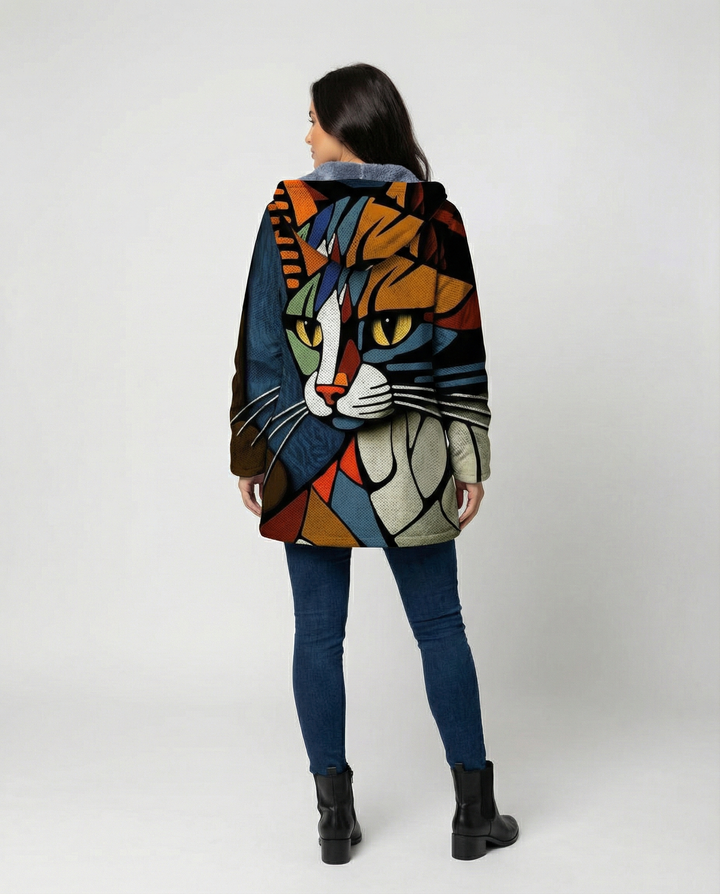 Echoarchiv | Bequeme Bunte Bedruckte Jacke