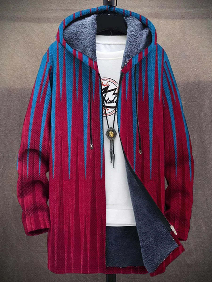 Echoarchiv | Elegante Designerjacke Mit Künstlerischem Druck