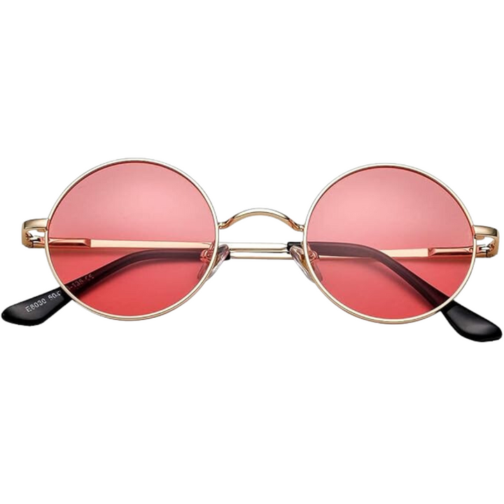 Echoarchiv Runde Sonnenbrille Klassisches Design Leicht