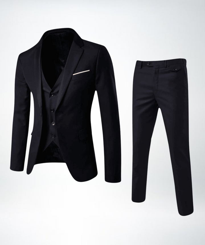 Echoarchiv Herren Slim Fit Business Anzug 2-teilig – Sakko & Hose