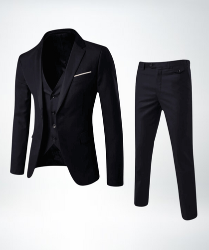 Echoarchiv Herren Slim Fit Business Anzug 2-teilig – Sakko & Hose