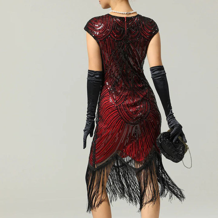 Echoarchiv | 1920Er Gatsby-Stil Glitzerndes Kleid