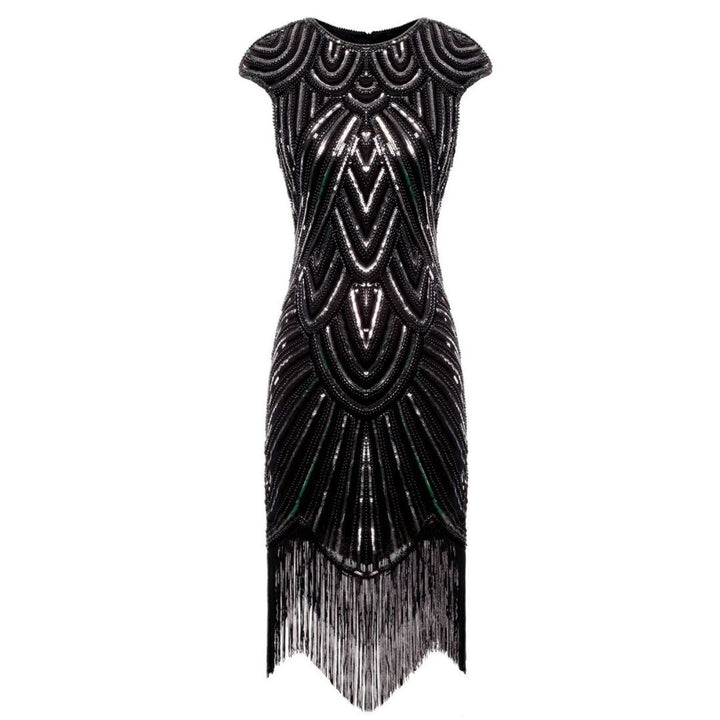 Echoarchiv | 1920Er Gatsby-Stil Glitzerndes Kleid