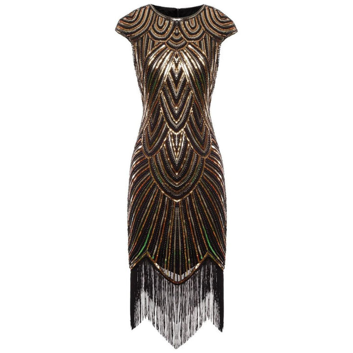 Echoarchiv | 1920Er Gatsby-Stil Glitzerndes Kleid