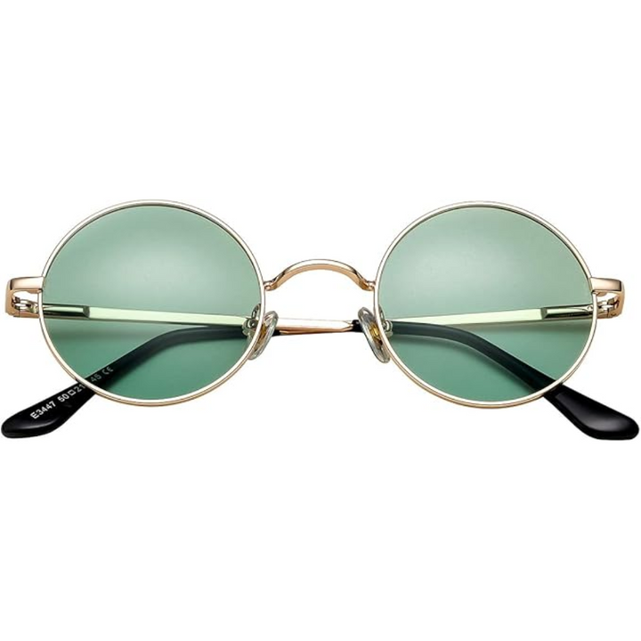 Echoarchiv Runde Sonnenbrille Klassisches Design Leicht