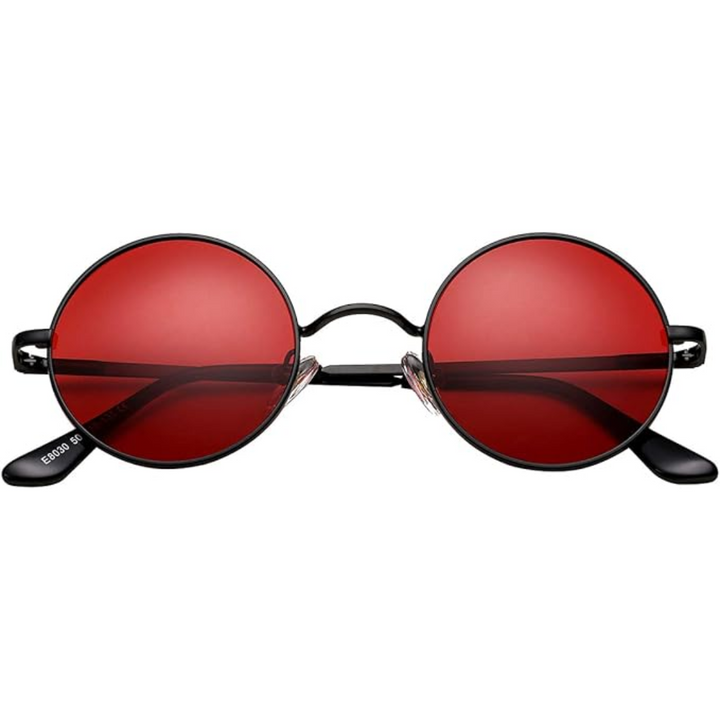 Echoarchiv Runde Sonnenbrille Klassisches Design Leicht