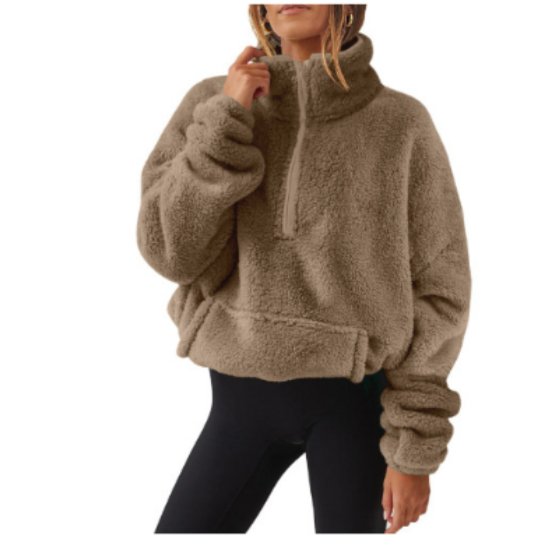 Echoarchiv | Pullover Warm für Frauen Teddy