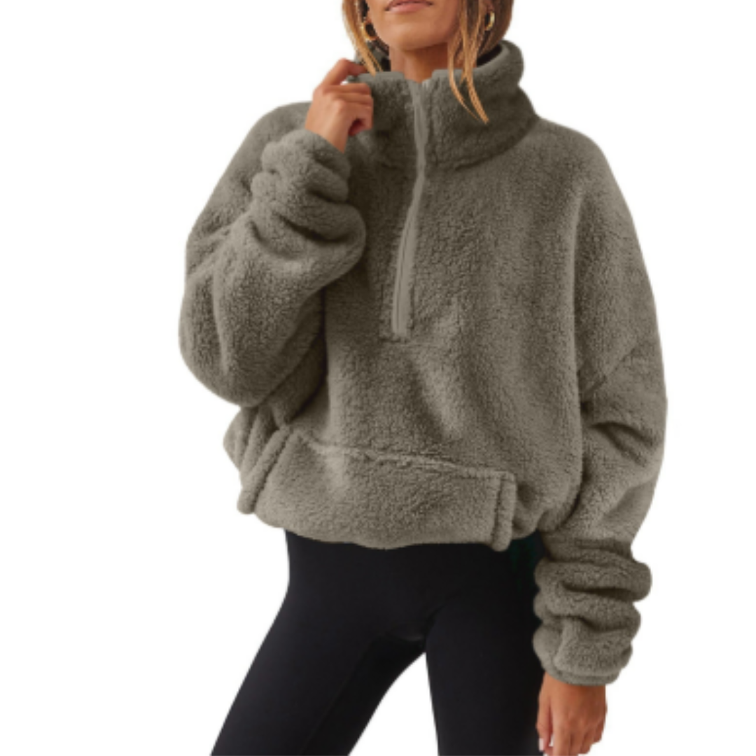 Echoarchiv | Pullover Warm für Frauen Teddy