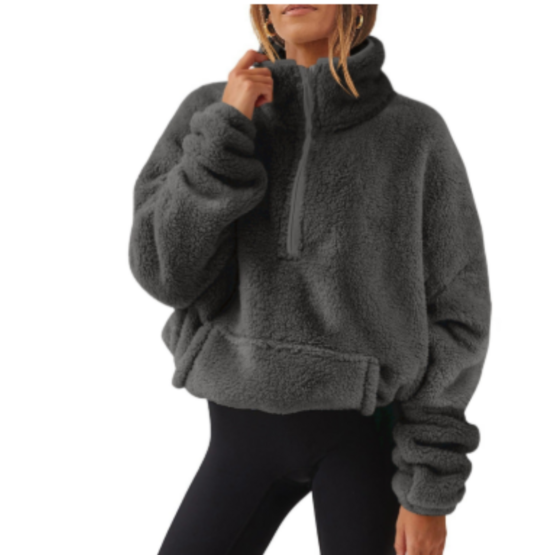 Echoarchiv | Pullover Warm für Frauen Teddy