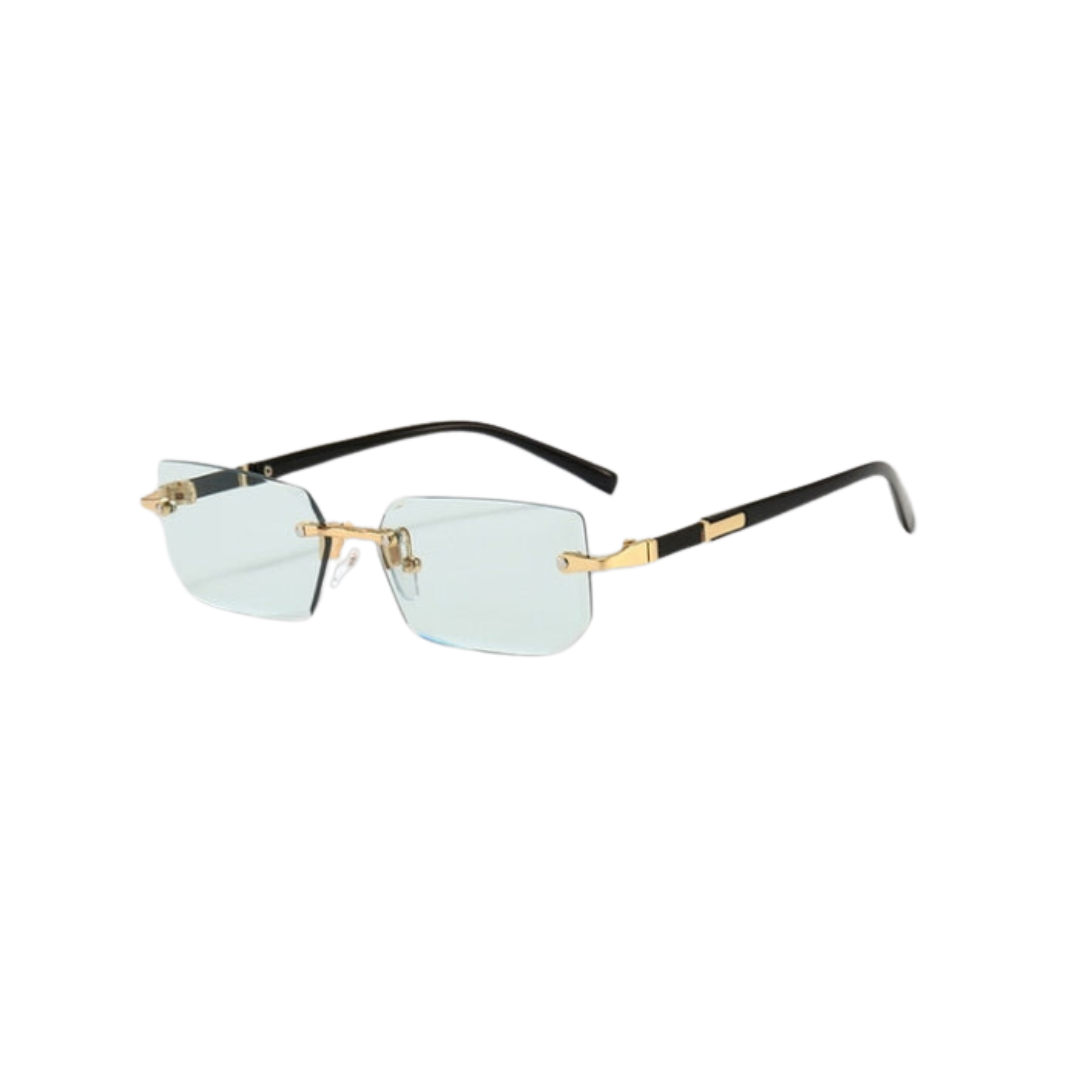 Echoarchiv | Sonnenbrille Modern Rechteckig Rahmenlos Retro