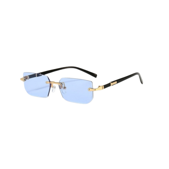 Echoarchiv | Sonnenbrille Modern Rechteckig Rahmenlos Retro