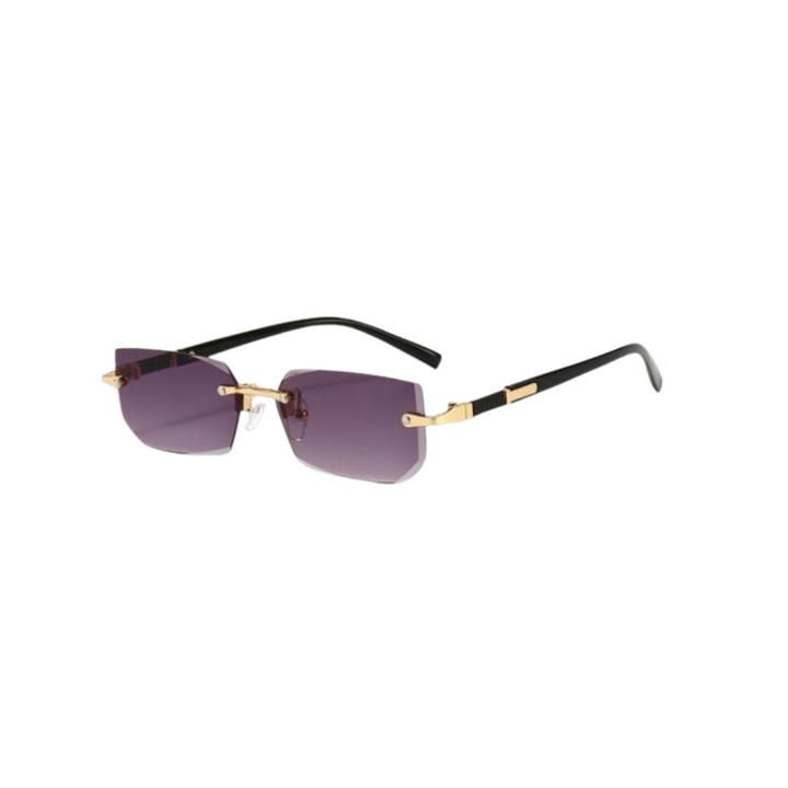 Echoarchiv | Sonnenbrille Modern Rechteckig Rahmenlos Retro