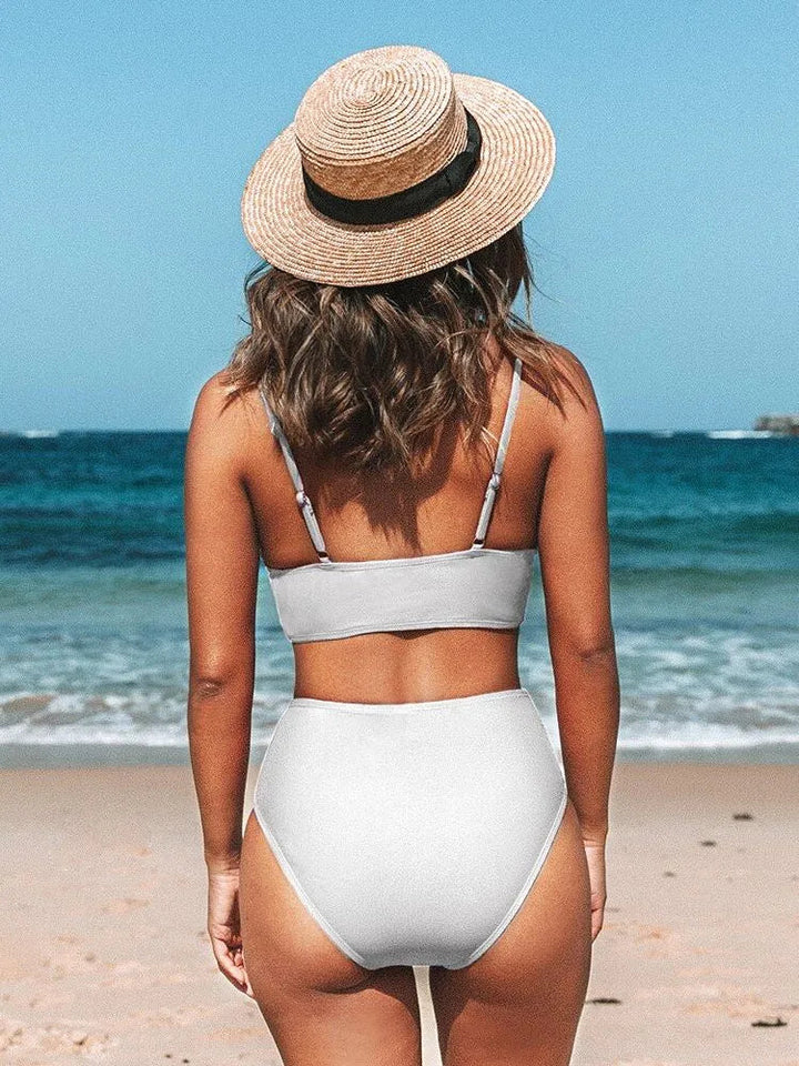 Damen Bikini Set mit Hoher Taille & Sommer-Strandmode | Echoarchiv