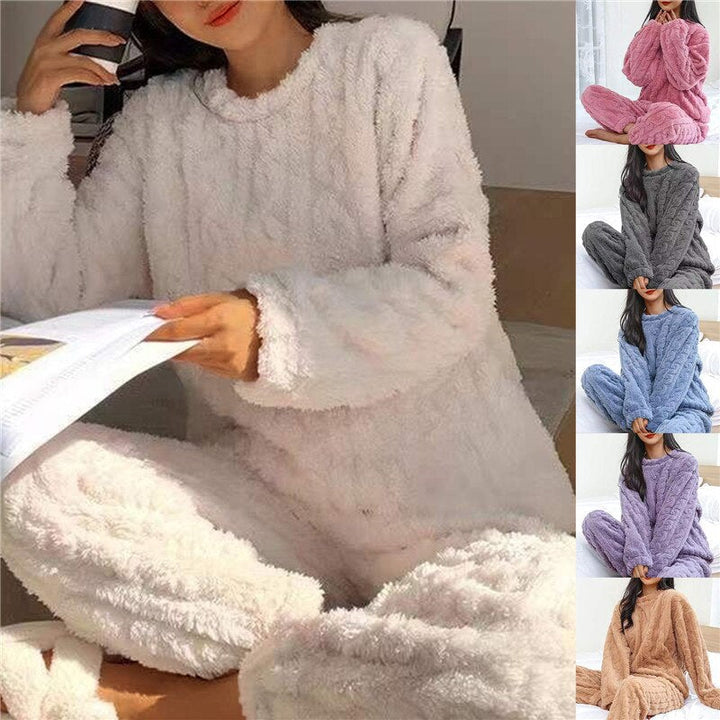 Kuscheliges Fleece-Pyjama-Set – Lioré