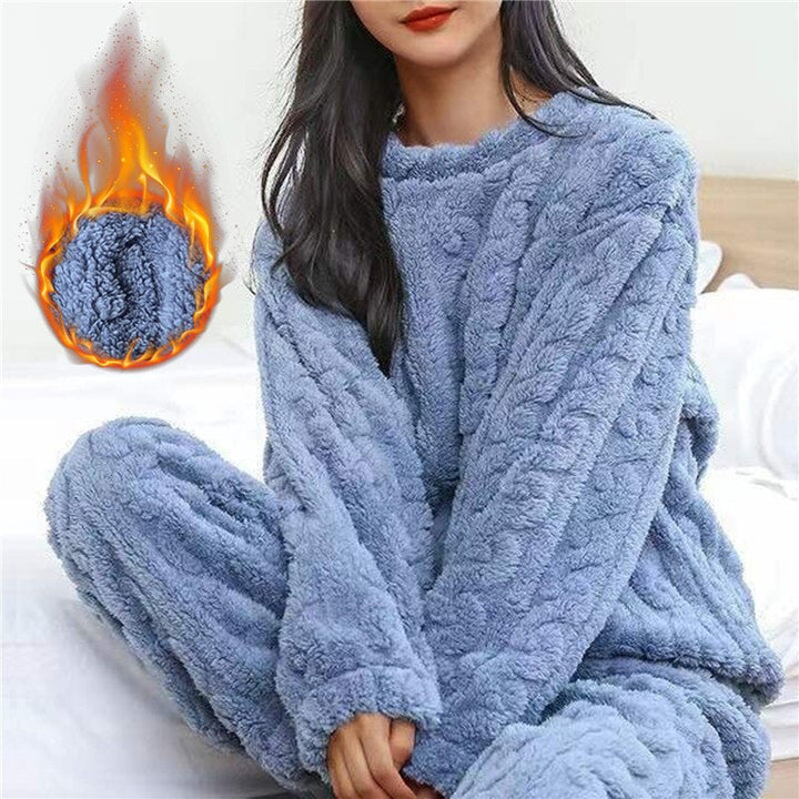 Kuscheliges Fleece-Pyjama-Set – Lioré