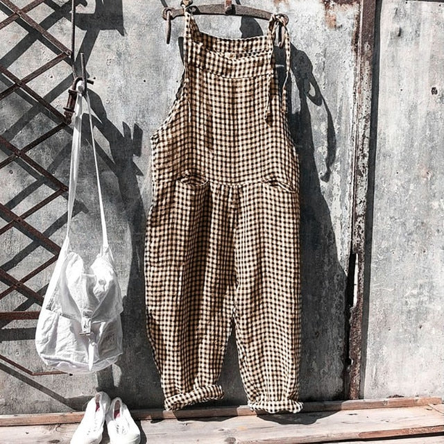 Echoarchiv - Gestreifter Baggy-Jumpsuit im Vintage-Stil