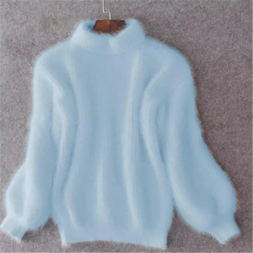 Echoarchiv | Angora Pullover - Lässiger Strickpullover Damen