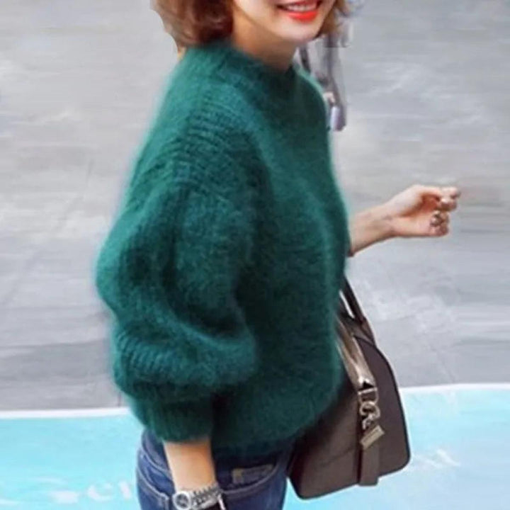 Echoarchiv | Angora Pullover - Lässiger Strickpullover Damen