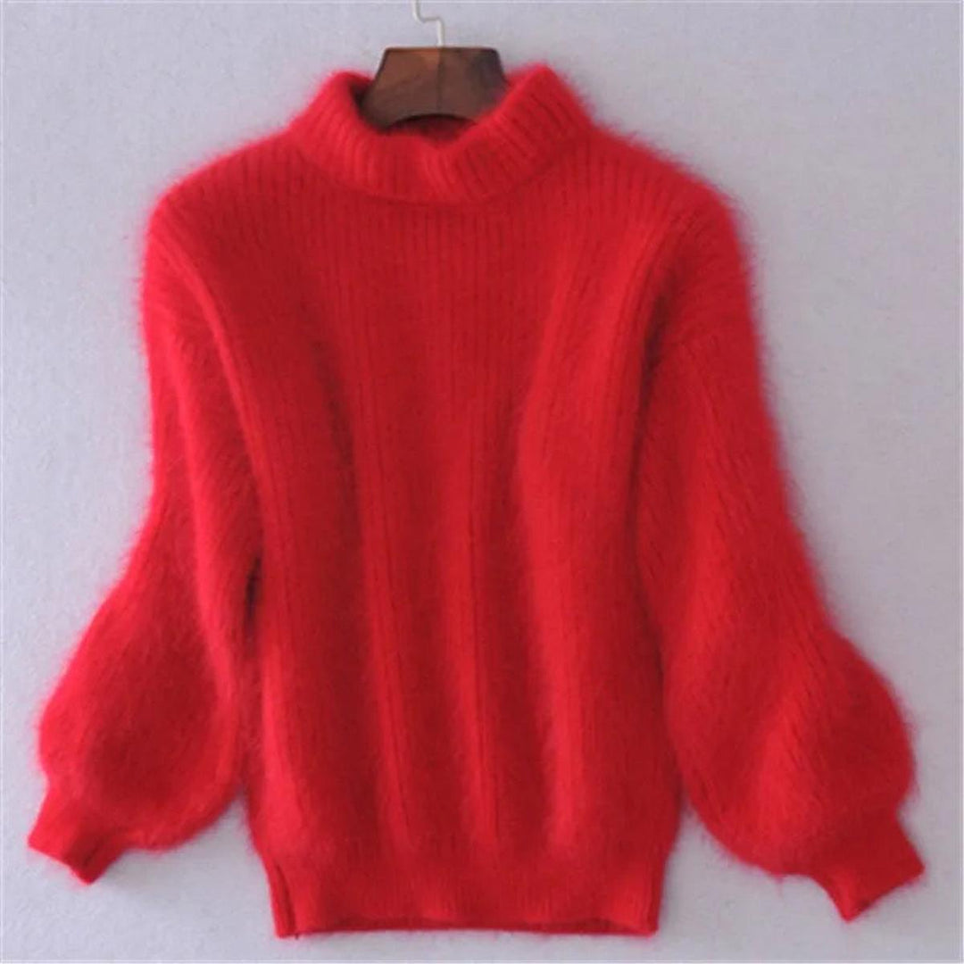 Echoarchiv | Angora Pullover - Lässiger Strickpullover Damen
