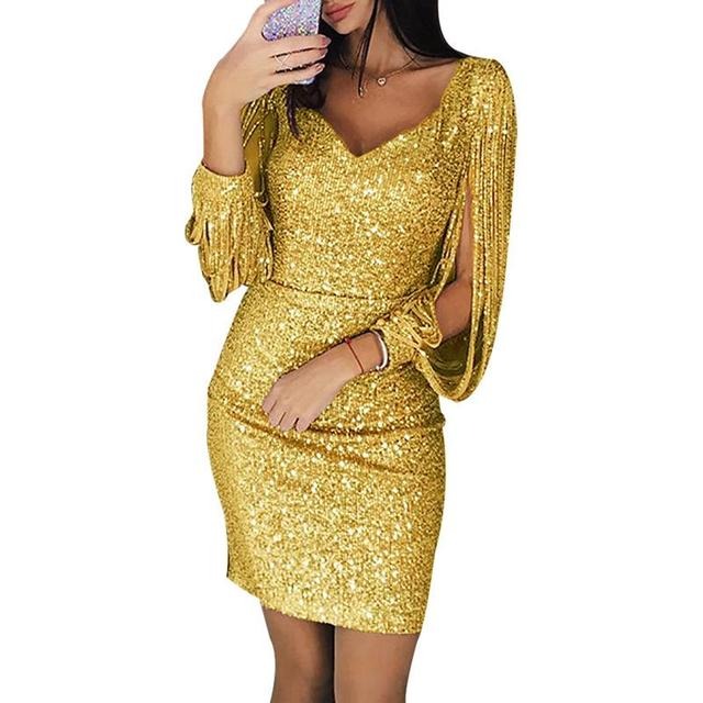 Partykleid mit Pailletten - Sloane – Élara