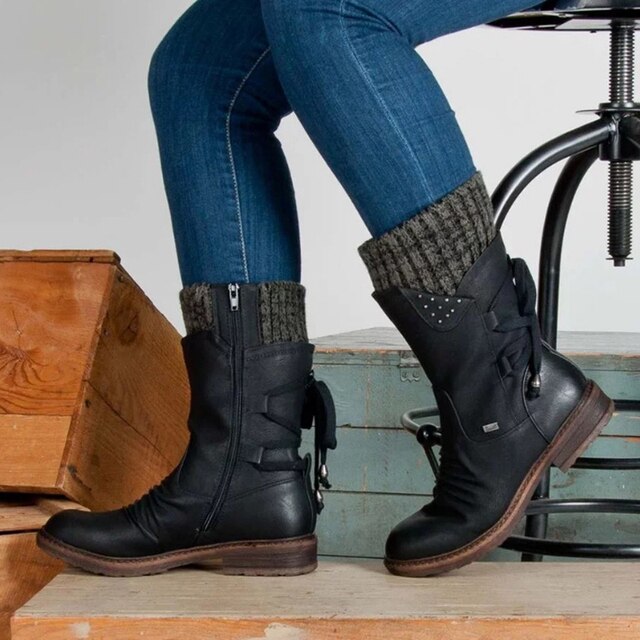 Echoarchiv | Knöchelhigh Stiefel für Damen