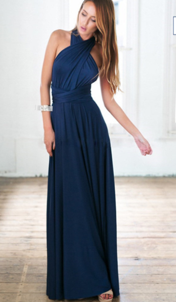Damen Multiway Wickelkleid mit 50+ Tragevarianten & Elastischem Stoff | Echoarchiv