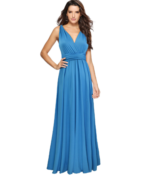 Damen Multiway Wickelkleid mit 50+ Tragevarianten & Elastischem Stoff | Echoarchiv