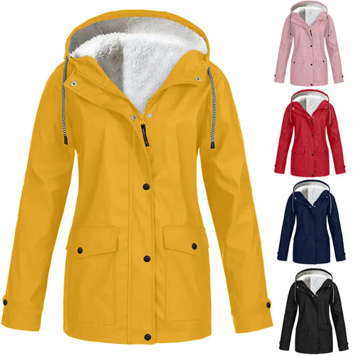 Echoarchiv | Wind und Wasserdichte Outdoor-Jacke mit Fleece-Futter