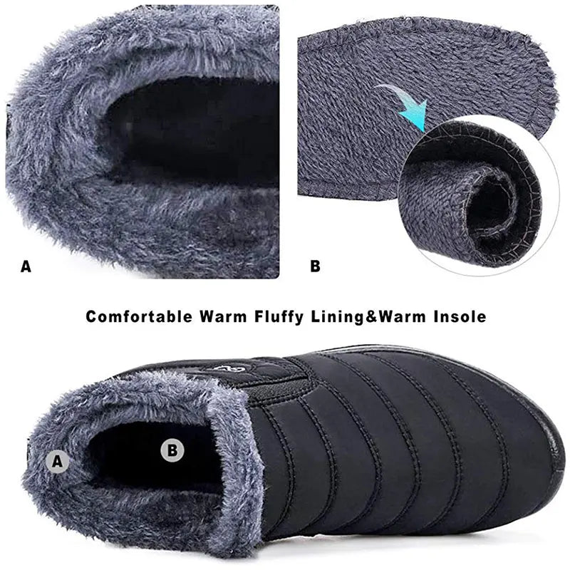 Echoarchiv | Wasserdichte Winterstiefel für Damen – Gemütliches & Rutschfestes Design