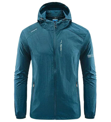 Echoarchiv | Herren WindbrEchoarchivker Jacke - Voller Reißverschluss und Kapuze
