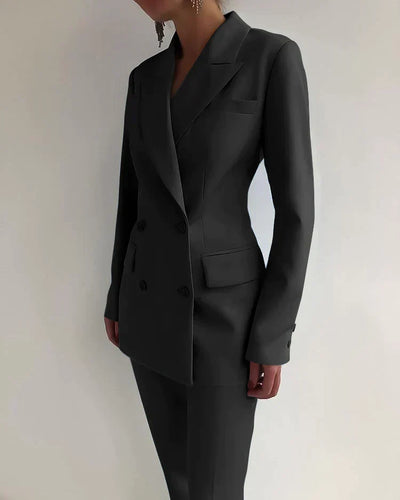 Echoarchiv | Anzug Damen Eleganter Blazer & Hosen Set