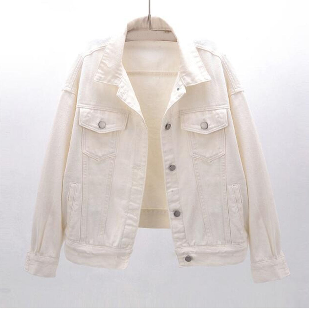 Echoarchiv | Lässige Denimjacke Baumwolle Klassisch und Zeitlos