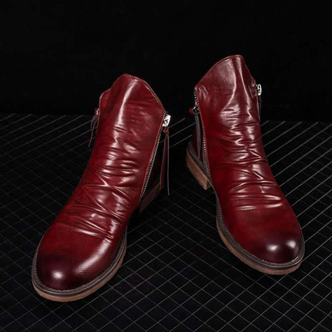 Echoarchiv - Lässige Herbst Stilvolle Stiefel mit Reißverschluss für Männer
