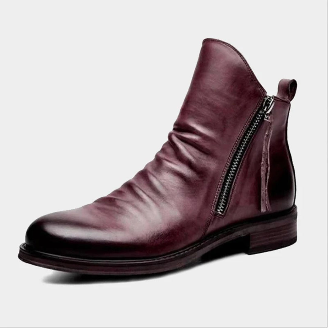 Echoarchiv - Lässige Herbst Stilvolle Stiefel mit Reißverschluss für Männer