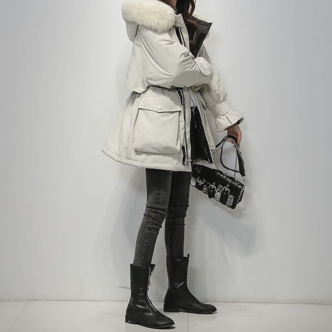 Echoarchiv | Warmer Winterparka Mit Pelzkragen