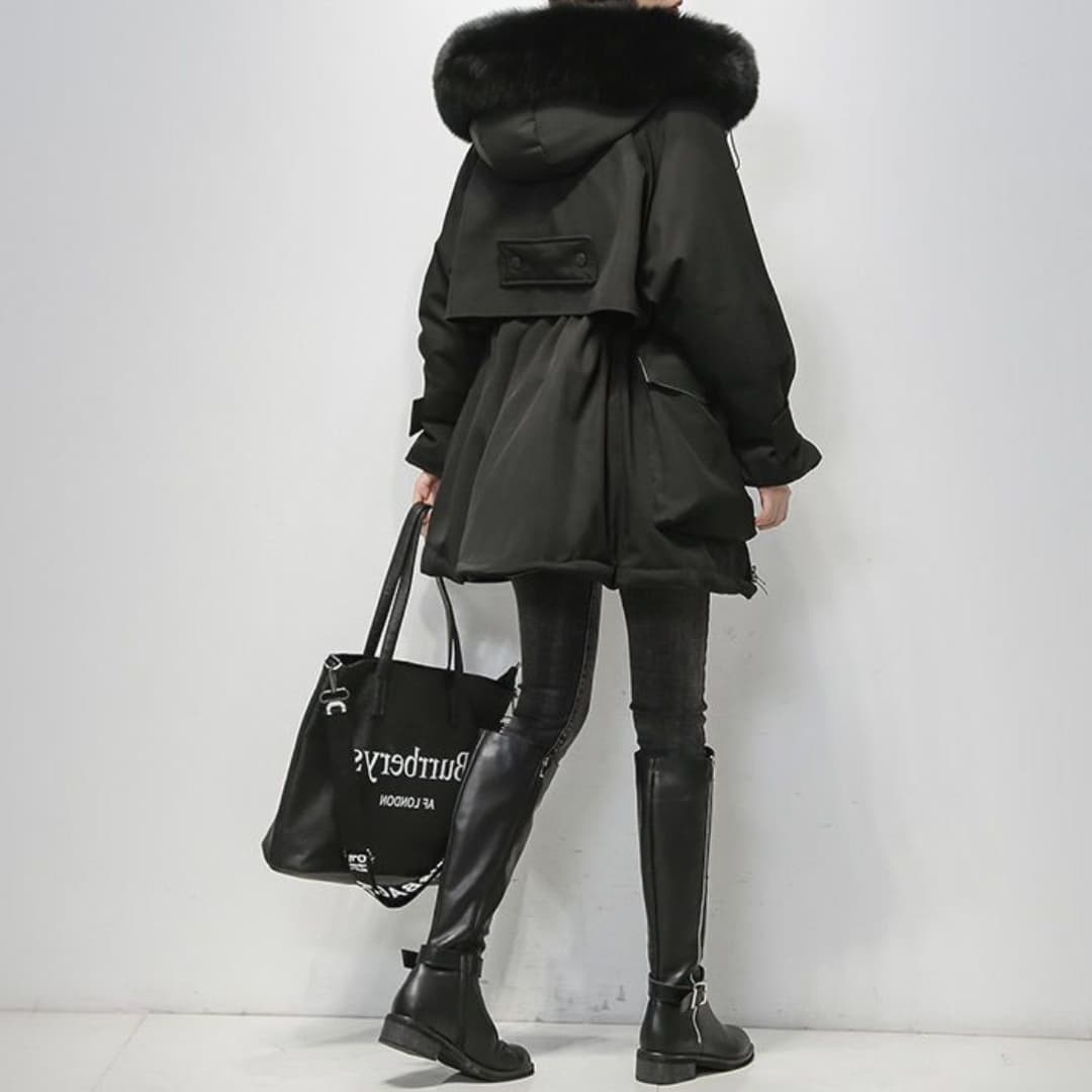 Echoarchiv | Warmer Winterparka Mit Pelzkragen