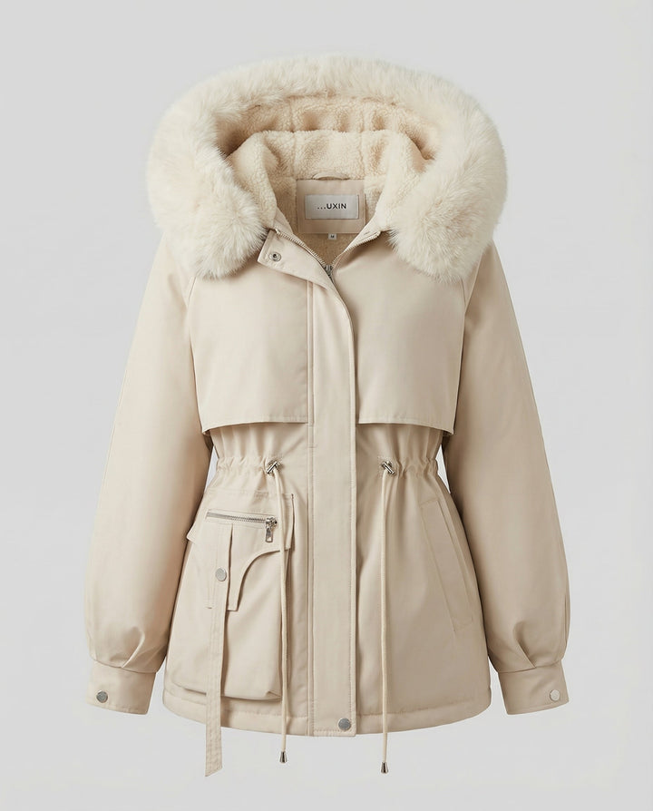 Warme Pelz Winterjacke Damen | Echoarchiv